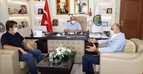 DEVRİM KARAKUŞ BAŞKAN'IMIZI ZİYARETİ 