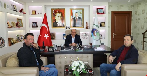 SEYDİKEMER ULAŞTIMA ESNAF ODASI BAŞKANI YAKUP BAŞKAN'IMIZI ZİYARETİ