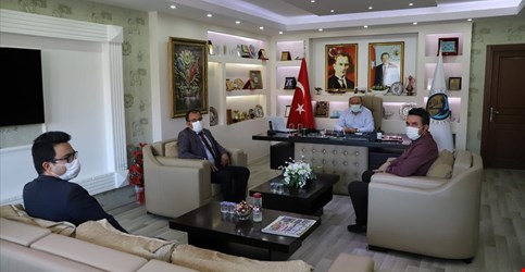 AYDEM GENEL MÜDÜRÜ BAŞAKANIMIZI ZİYARET