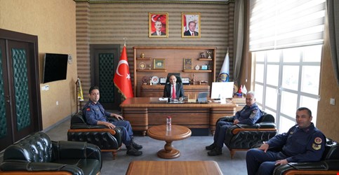 İLÇE JANDARMA KOMUTANI ZİYARETİ