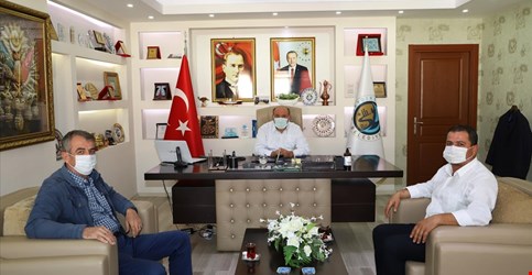 MHP İLÇE BAŞKANI YAKUP BAŞKAN'IMIZI ZİYARETİ 