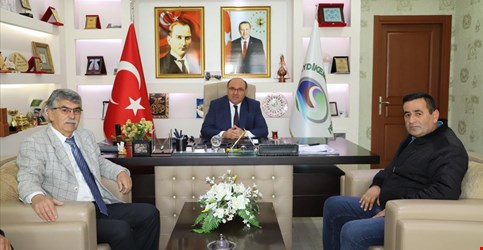 CHP İLÇE ÖRGÜTÜ BAŞKANI ,YAKUP BAŞKAN'IMIZI ZİYARETİ 