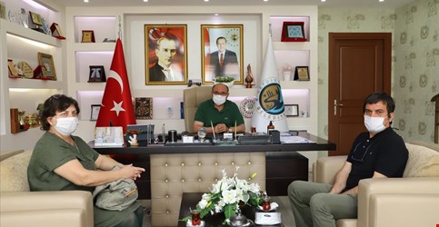 PROF. DR. AYŞEGÜL AYKURT BAŞKAN'IMIZI ZİYARETİ
