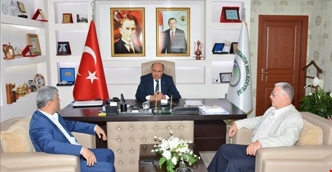 Kayadibi Mahalle Muhtarı Başkanı ziyareti