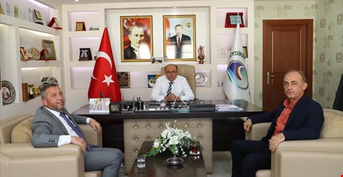 MUĞLA ALABALIK YETİŞTİRİCİLERİ BİRLİĞİ BAŞKANI HÜSEYİN YILDIRIM BAŞKAN'IMIZI ZİYARETİ