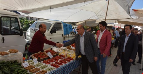 Pazar yeri ziyareti