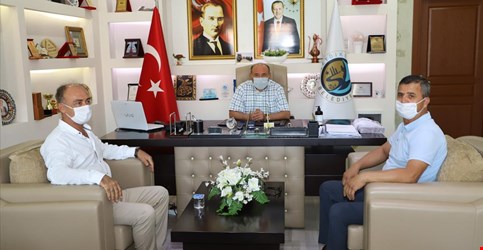 MUĞLA ALABALIK YETİŞTİRİCİLERİ BİRLİĞİ BAŞKANI HÜSEYİN YILDIRIM BAŞKAN'IMIZI ZİYARETİ