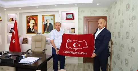 ŞIRNAK SİLOPİ ÇALIŞKAN BELEDİYE BAŞKANI NADİR TOSUN ZİYARETİ