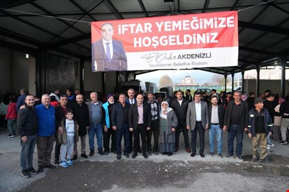 BAŞKAN AKDENİZLİ: “RAMAZAN BİRLİK VE DAYANIŞMANIN EN GÜZEL ZAMANIDIR”