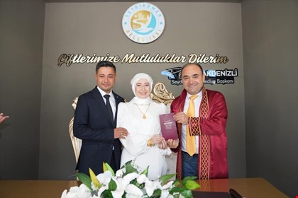 SEYDİKEMER’E DEĞER KATAN NİKÂH SALONU BÜYÜK BEĞENİ TOPLUYOR