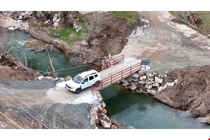 Seydikemer’de Selde Zarar Gören Köprü Yeniden Ulaşıma Açıldı