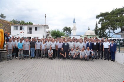 SEYDİKEMER BELEDİYESİ’NDE BAYRAMLAŞMA GELENEĞİ DEVAM ETTİ