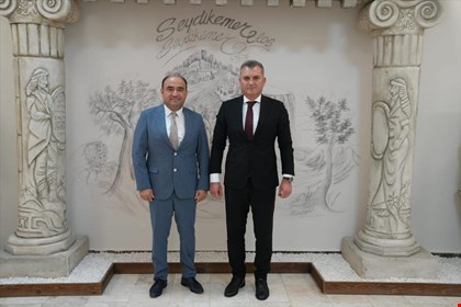 MUĞLA ORMAN BÖLGE MÜDÜRÜ MUSTAFA ÜLKÜDÜR’DEN BAŞKAN AKDENİZLİ’YE ZİYARET