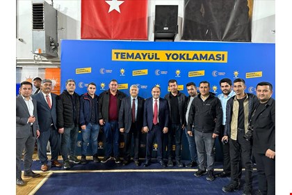BAŞKAN AKDENİZLİ, TEMAYÜL YOKLAMASINA KATILDI