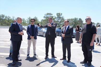 SEYDİKEMER’DE KARAYOLU YATIRIMLARI YERİNDE İNCELENDİ